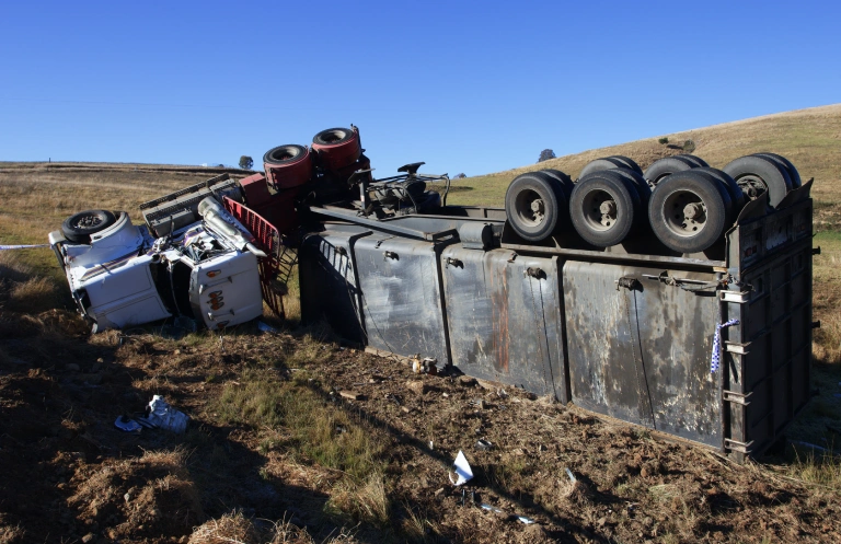 Serious Accident of Two Vehicles